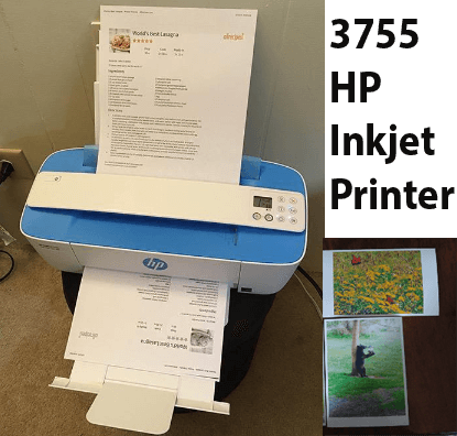 3755 HP inkjet printer