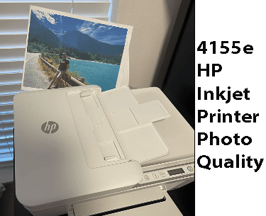 4155E hp inkjet printer photo quality