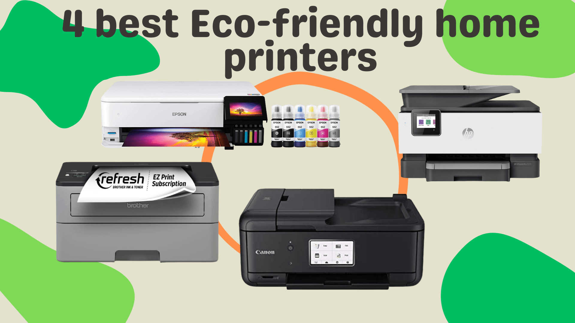 4 The Best Eco-friendly home printers